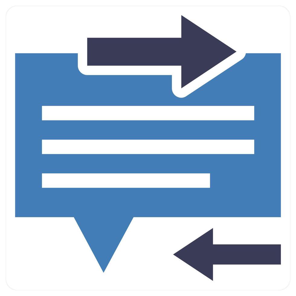 Feedback and ratings concept in blue color vector