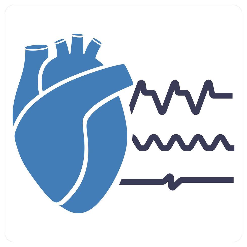 ECT icon concept in blue color vector