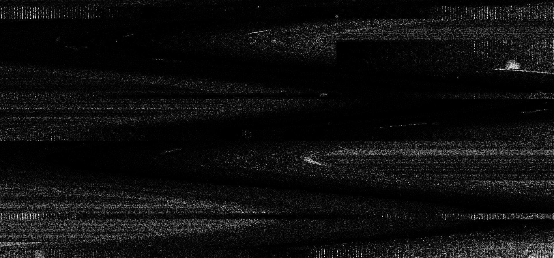 A dark and grainy backdrop reminiscent of old television screens, featuring swirling patterns and noise effects, evoking a sense of nostalgia and digital decay. vector