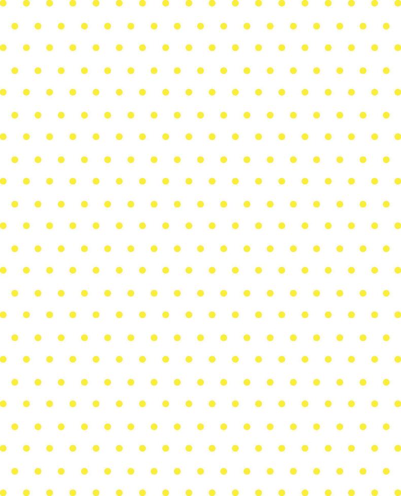 Yellow dots pattern vector