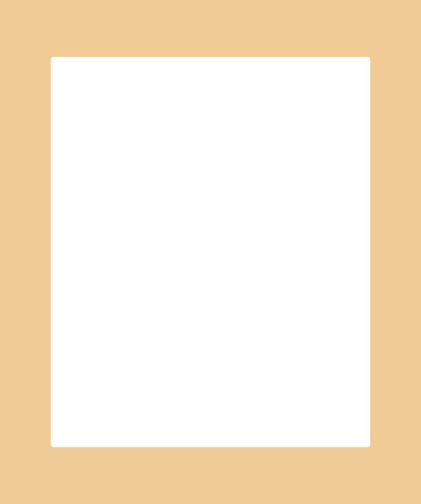 Simple frame poster space for text vector