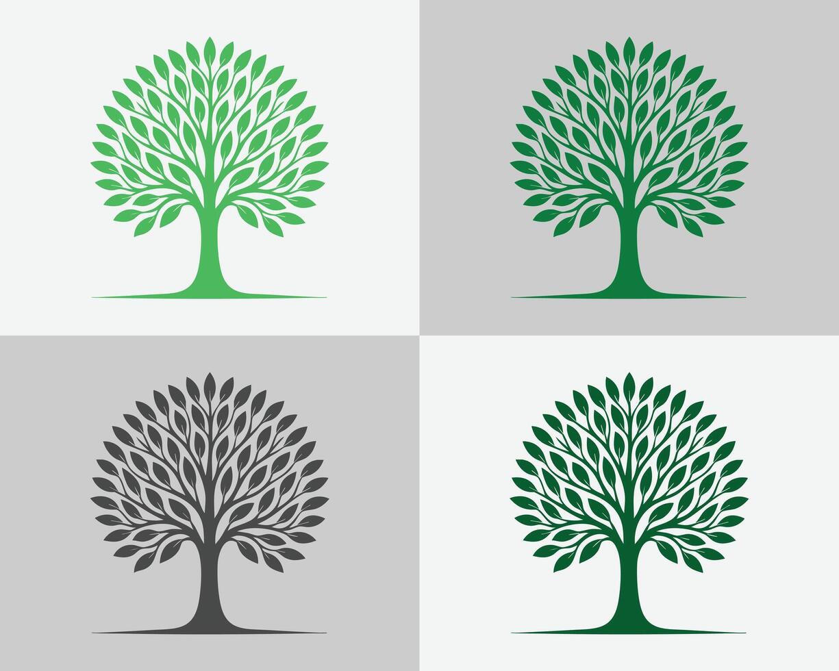 Set of trees 4 tree in a set vector