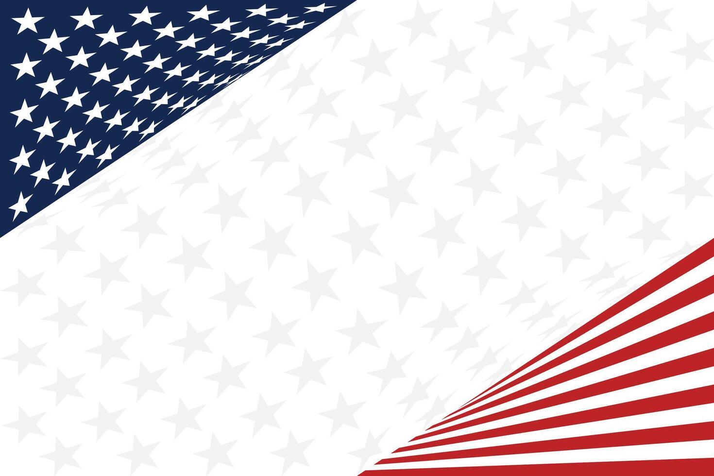4th of July american flag background, happy independence day, United States of American flag memorial day background design. vector