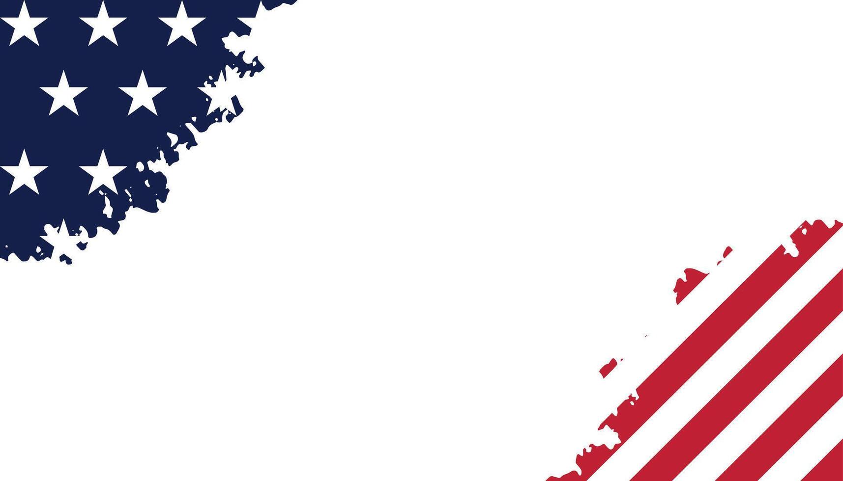 american flag background, happy independence day 4th of July, United States of America flag background design. vector
