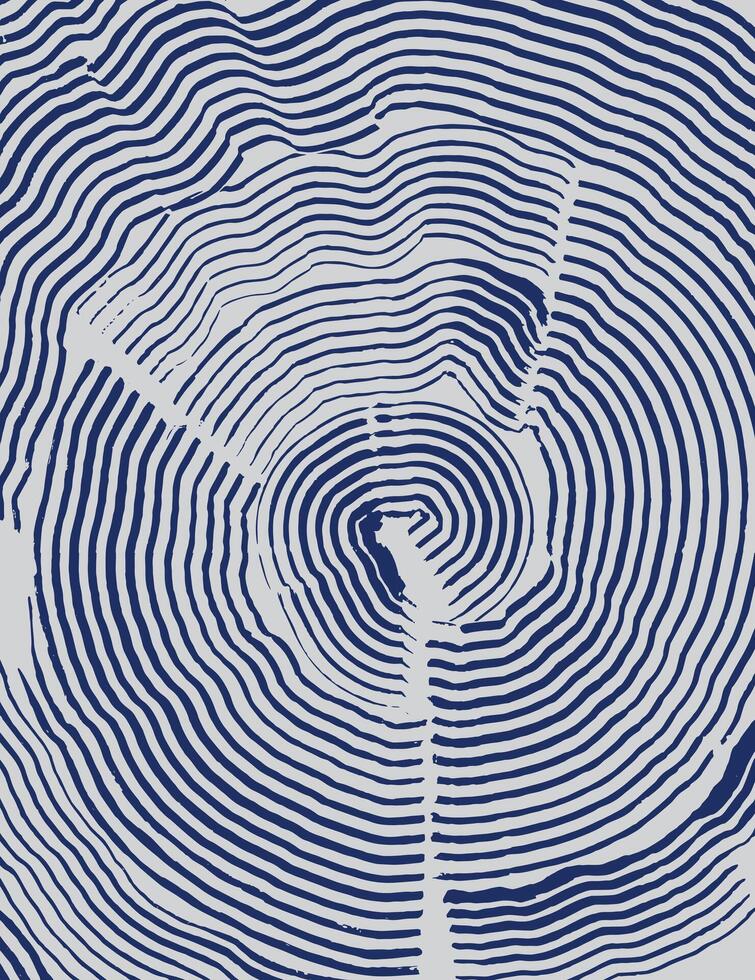 Crafted hand drawn brush lines abstract swirling water or wood year rings background, Japanese and ethnic wood carving, engraving, wood texture graphic vector