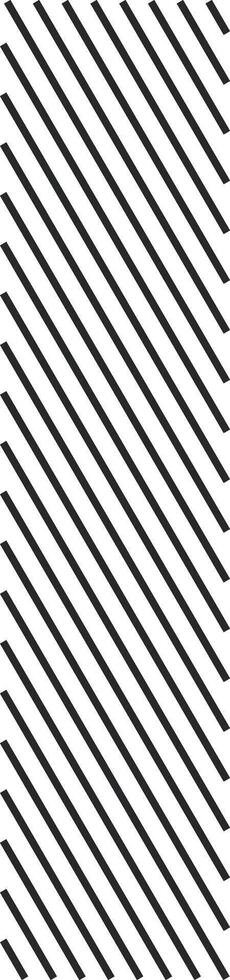 Modern shape decorated with diagonal lines vector