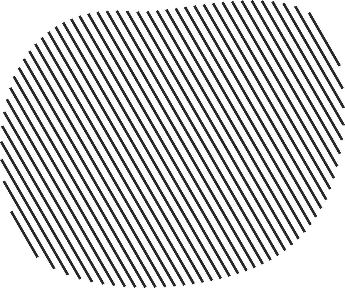 Contemporary shape with crossing stripe details vector