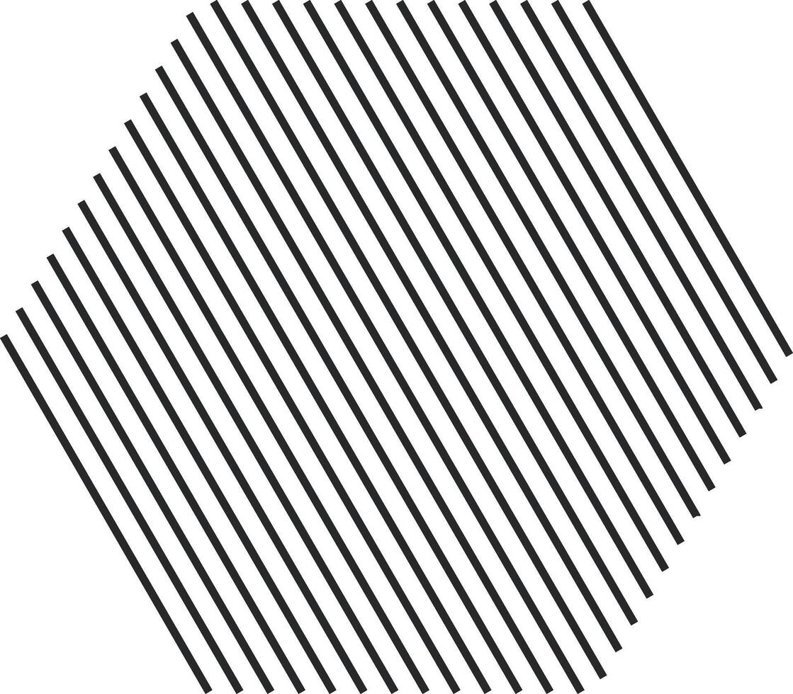 Slanted line pattern over geometric form vector