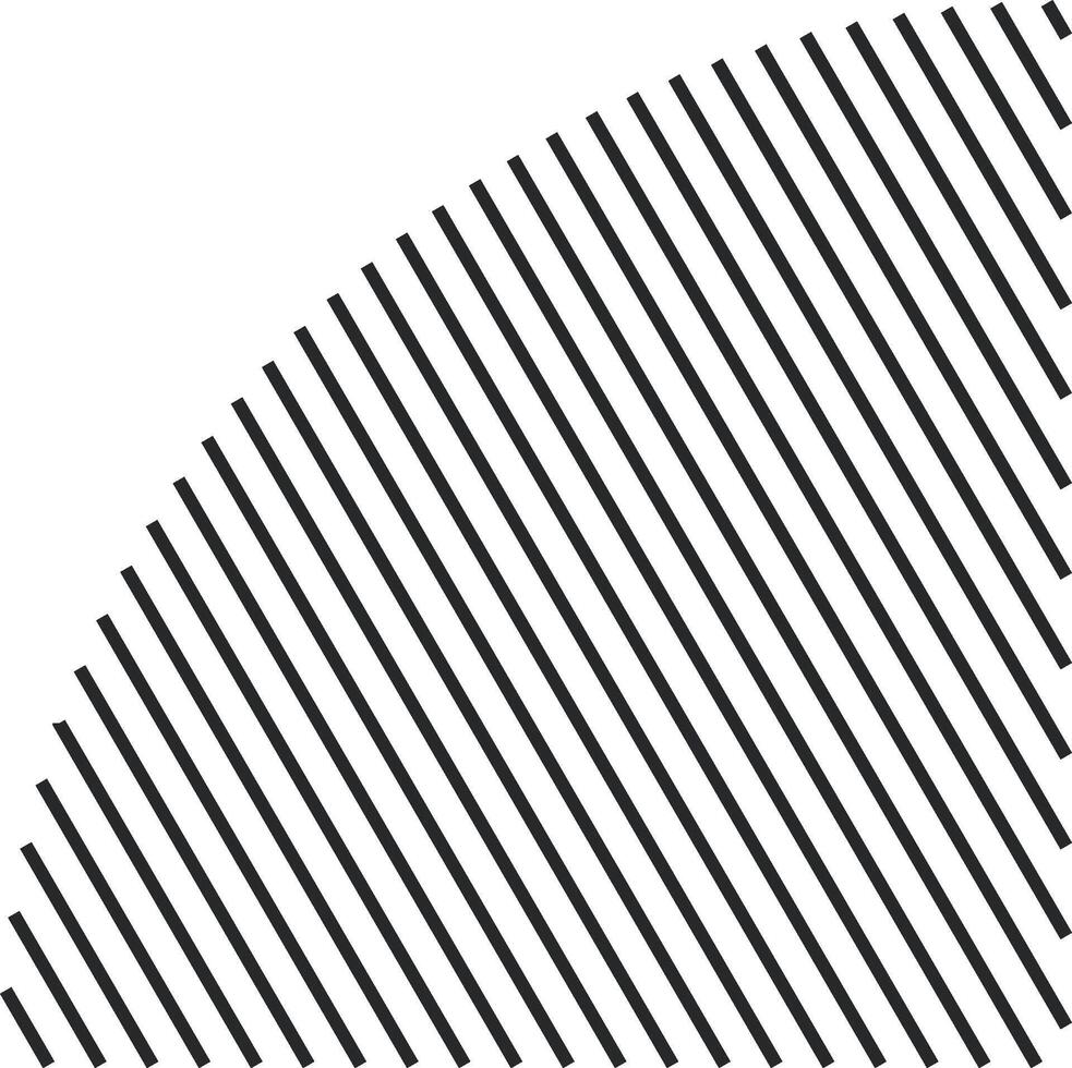 Angular shape overlaid with diagonal stripes vector