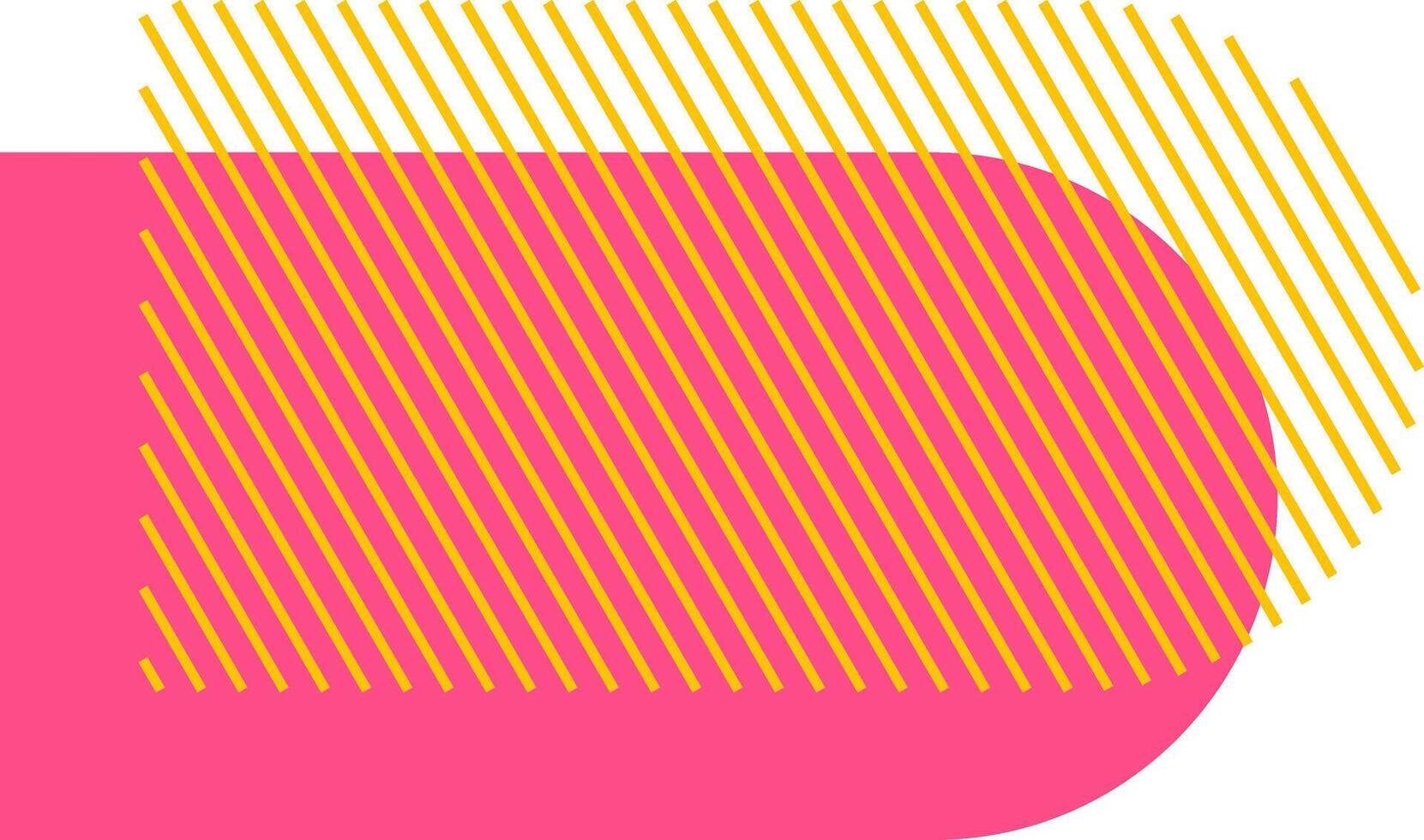 Bright retro geometric composition vector