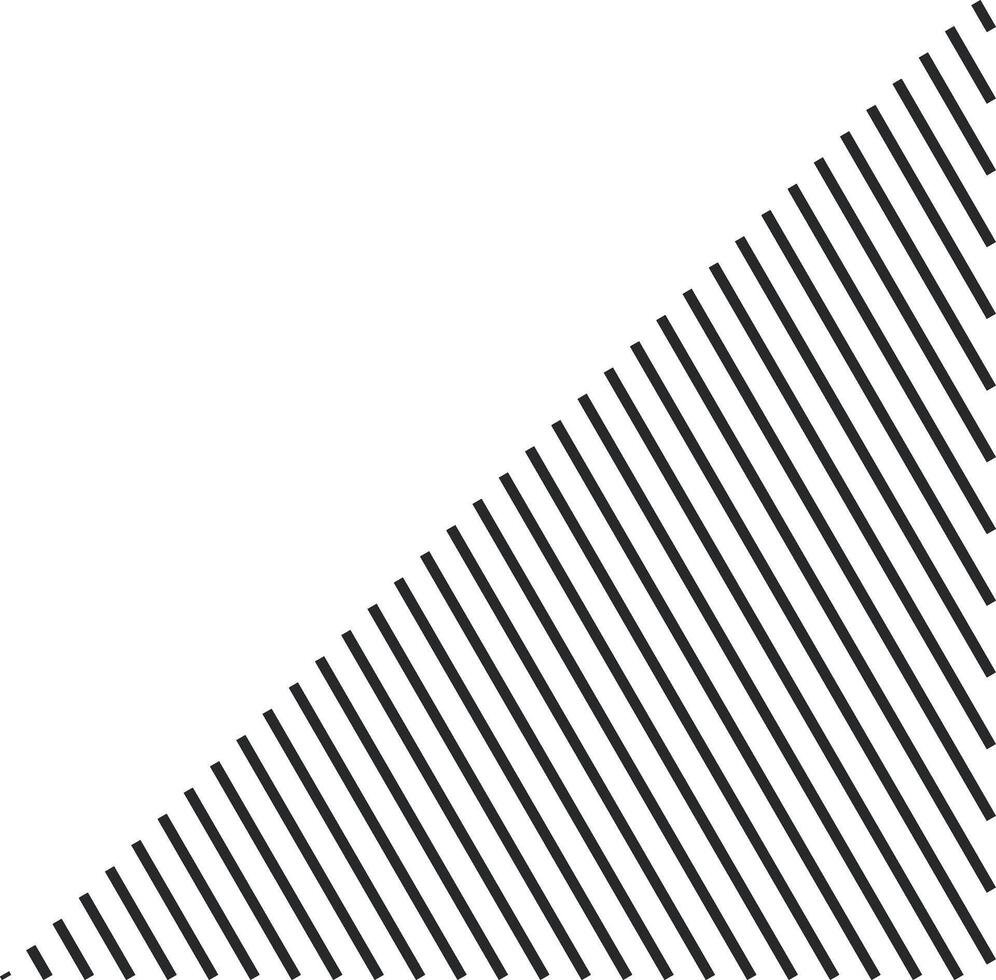 Minimal shape with diagonal line design vector
