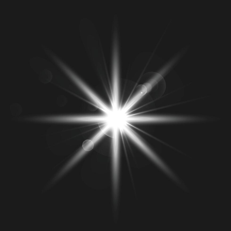 Glowing light bursts . illustration vector