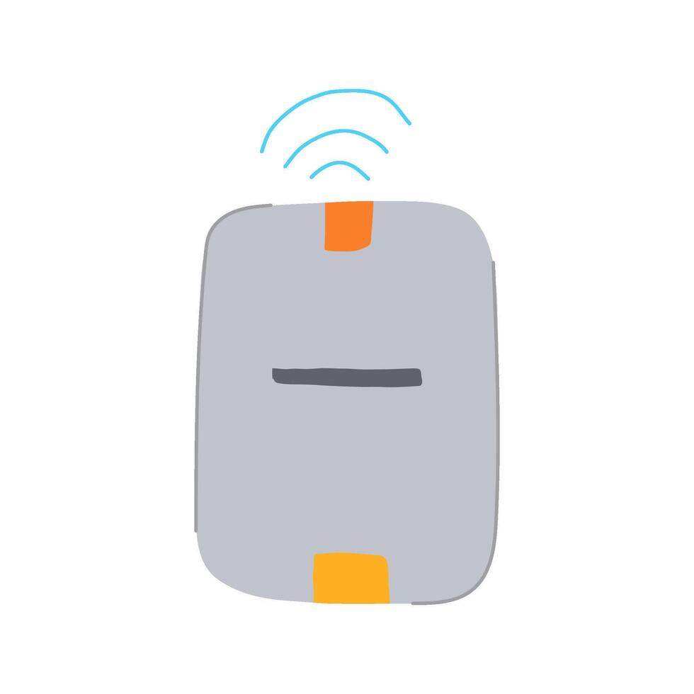 navigation gps beacon item vector