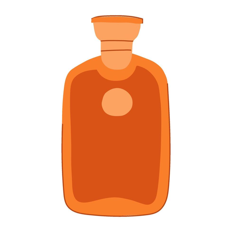 bottle pain relief item vector