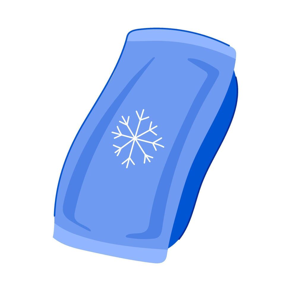 relief ice pack for injuries item vector