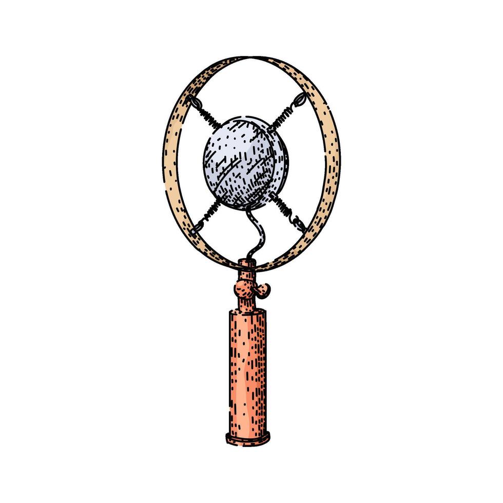 audio microphone sketch drawn item vector