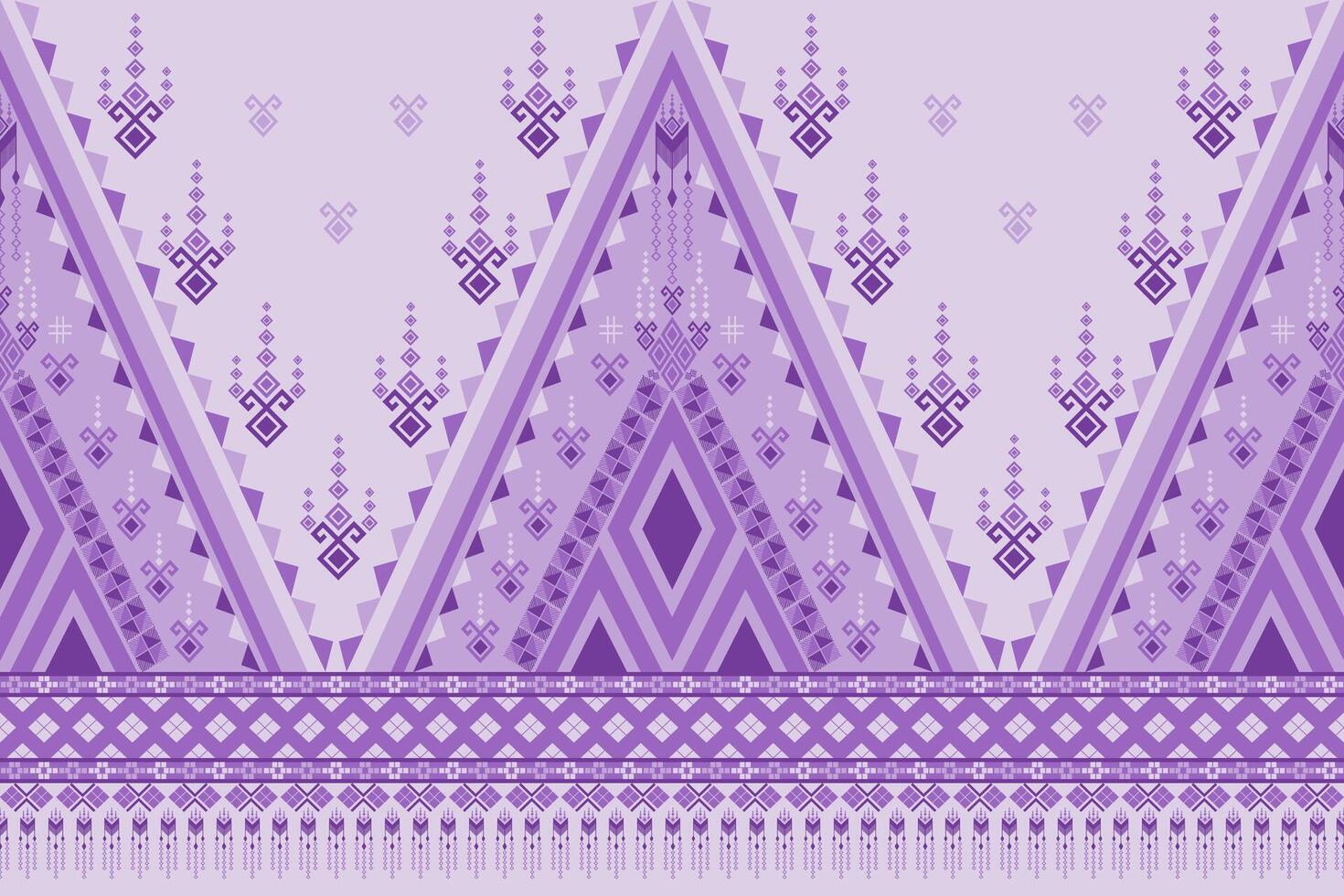 purple geometric pattern border vector