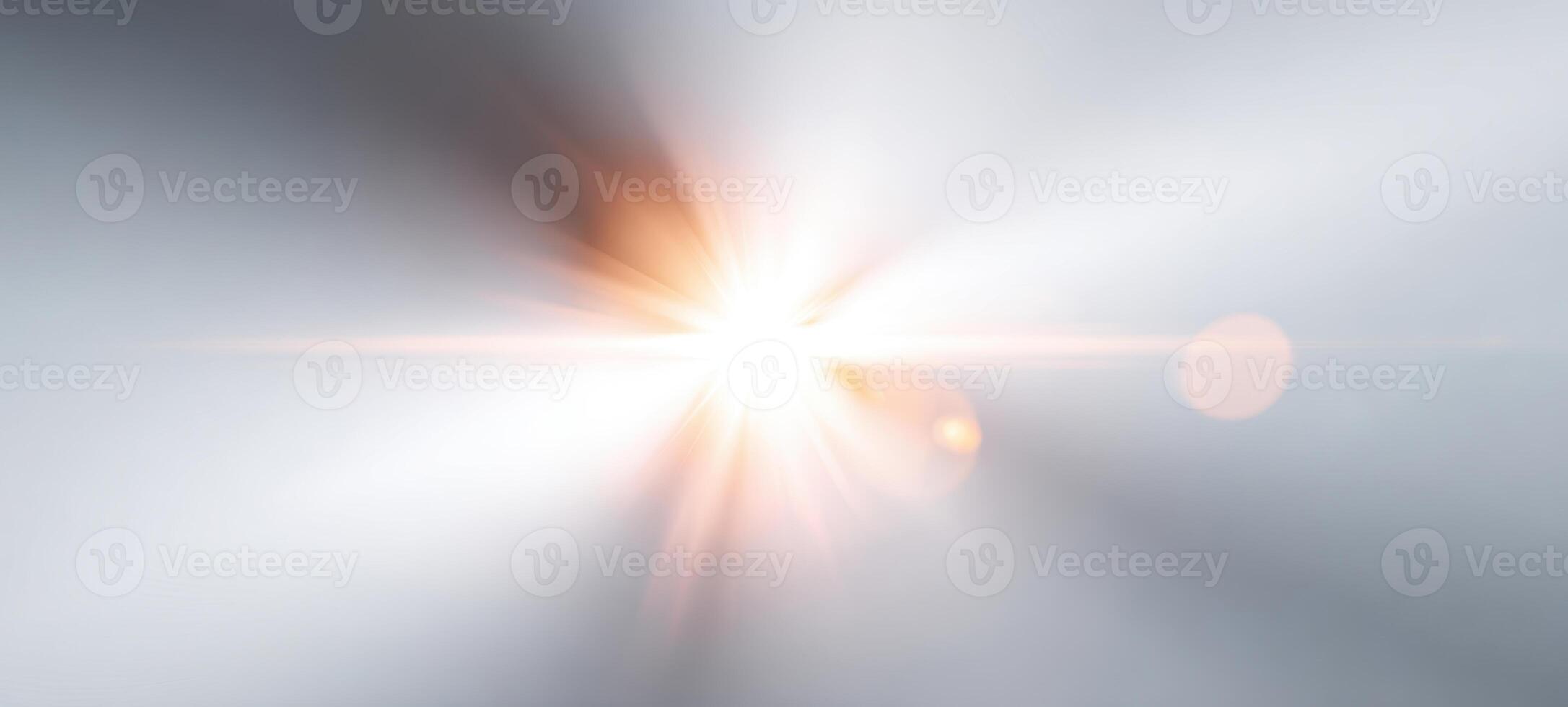 The luminous burst of light creating an ethereal atmosphere. photo