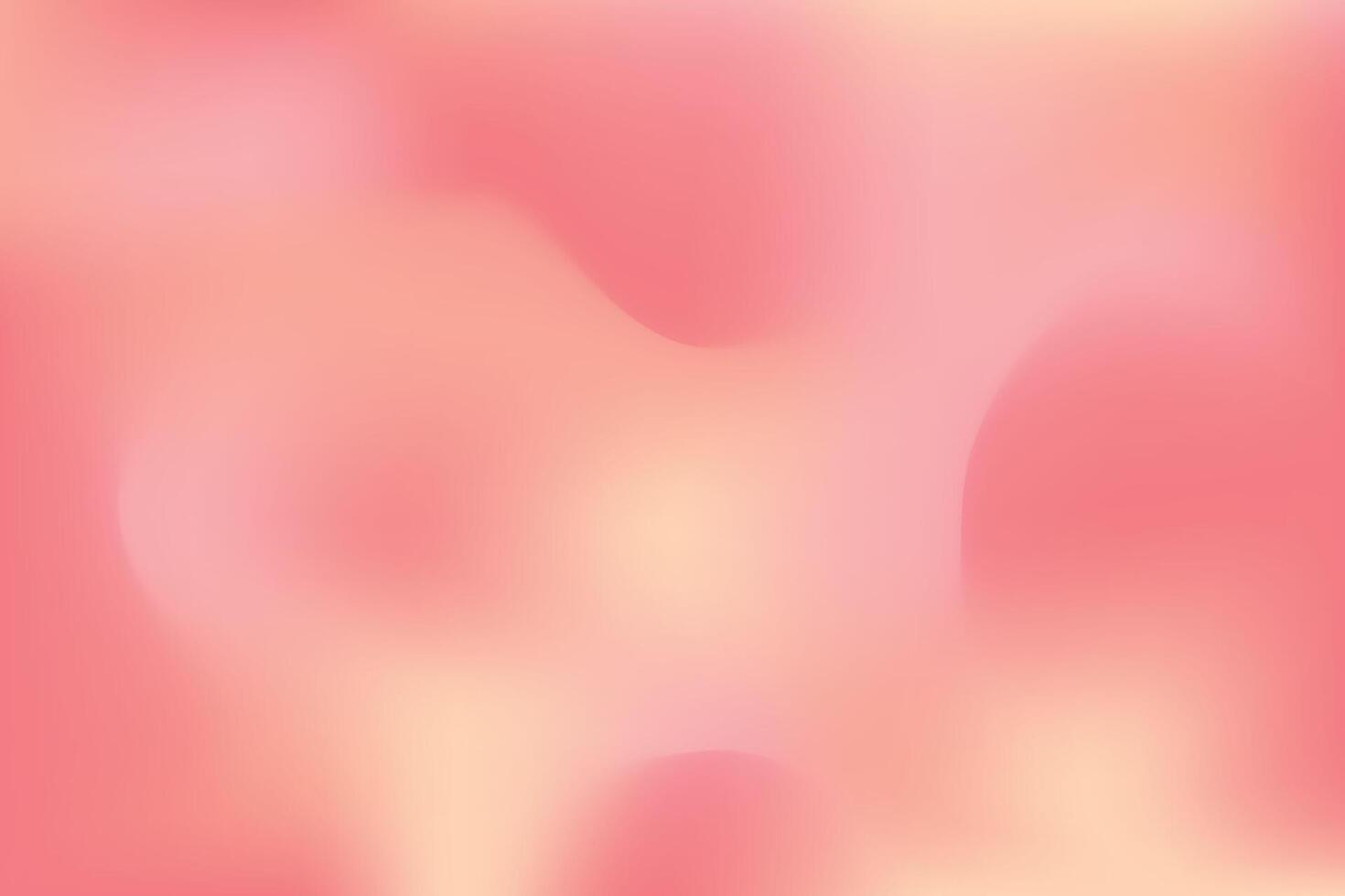 Peach pink smooth gradient background vector