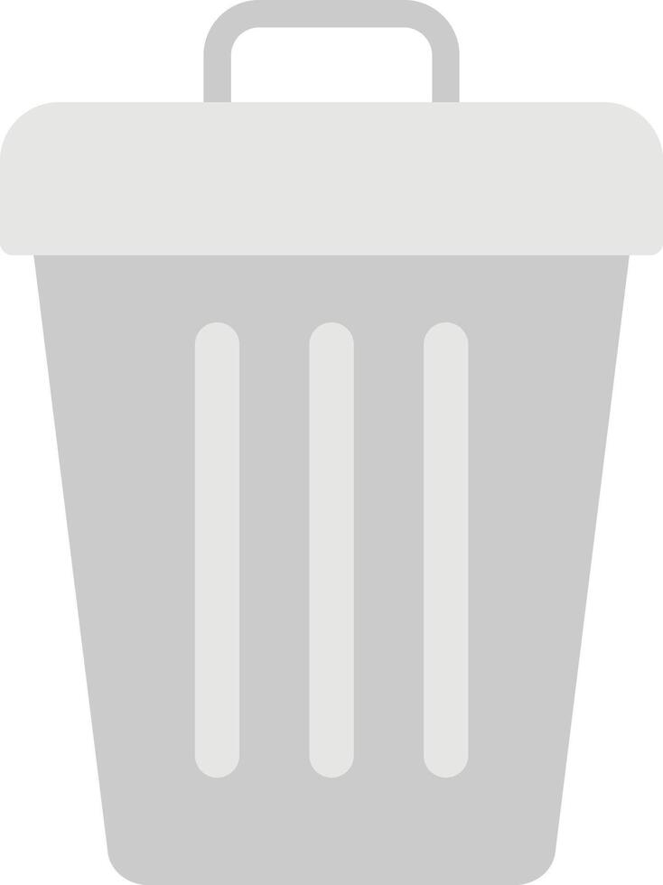 Trash Branding Can Garbage vector