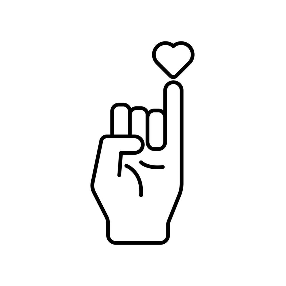Icon a promise, isolated against a clean background vector