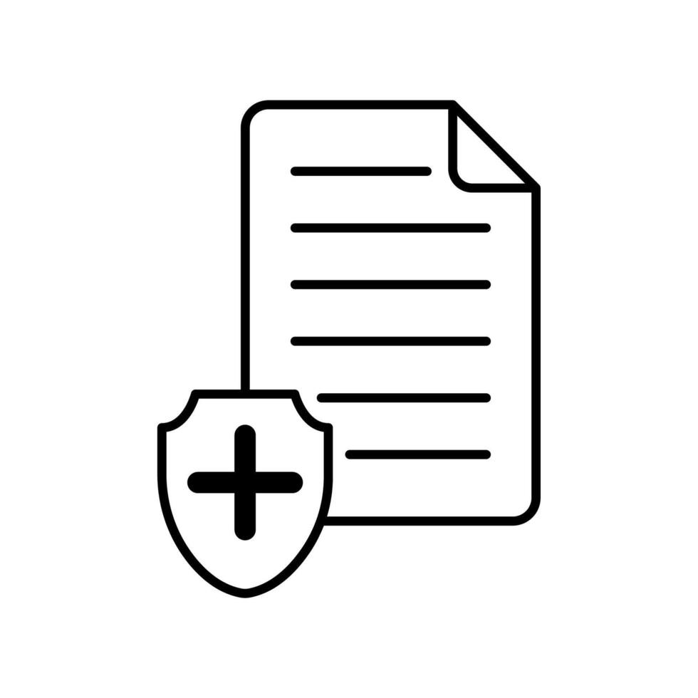 Icon a health, isolated against a clean background. vector