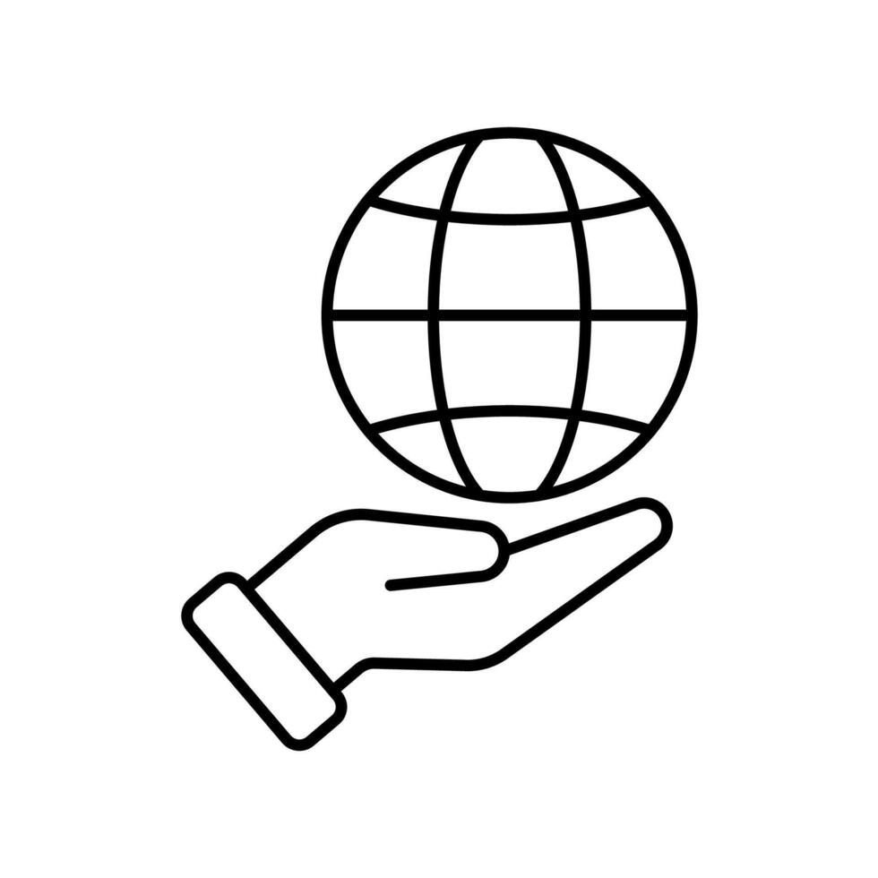 Icon a responsibility vector