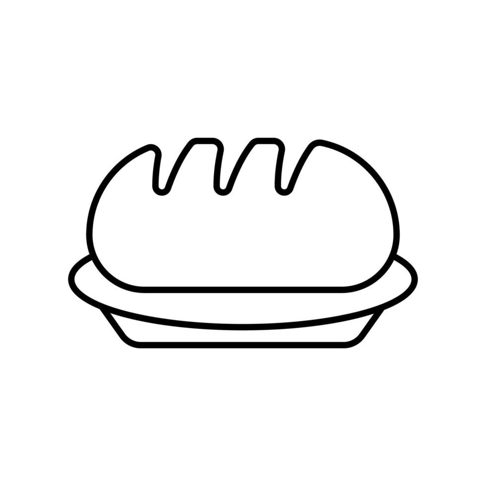 Icon a bakery vector