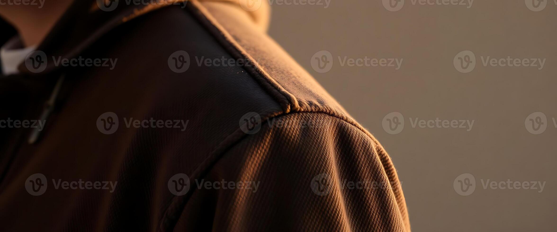 close up of a person wearing a hoodie photo