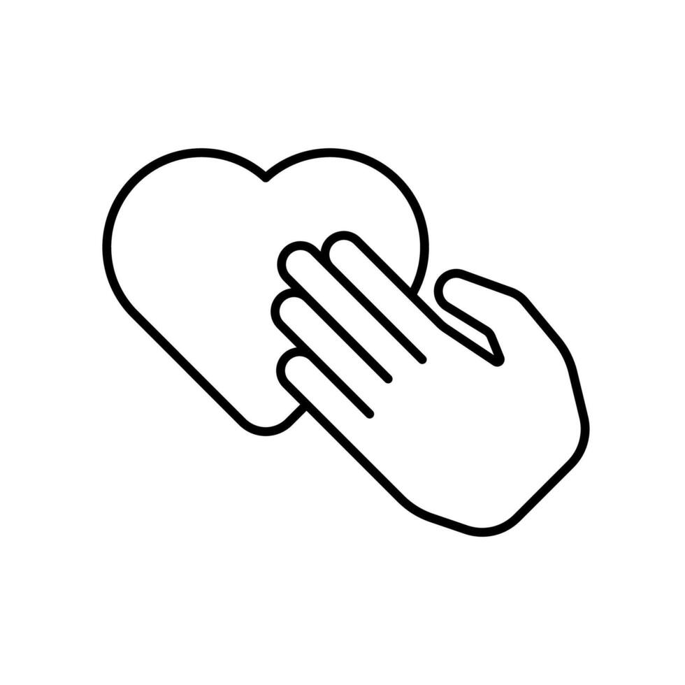 Icon a honesty, isolated against a clean background vector