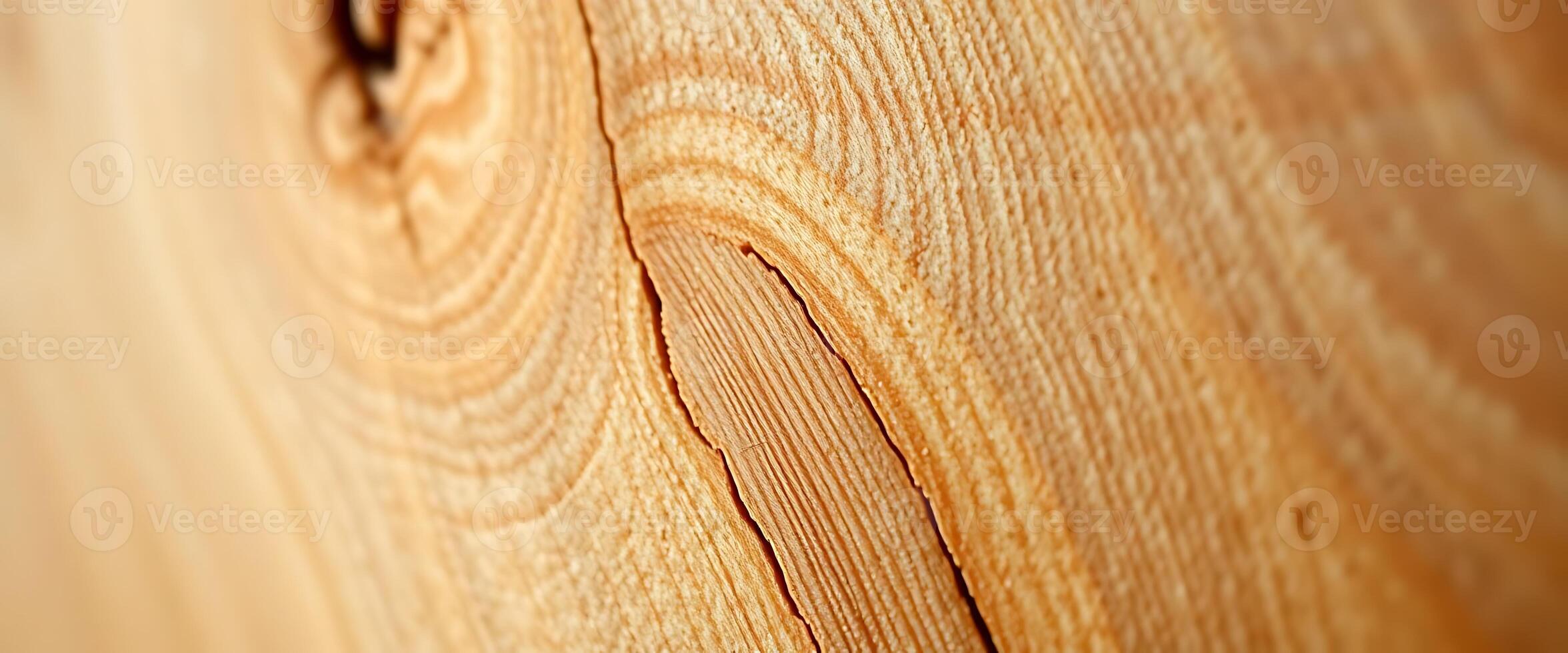 Close up of a wooden surface with a circular pattern photo