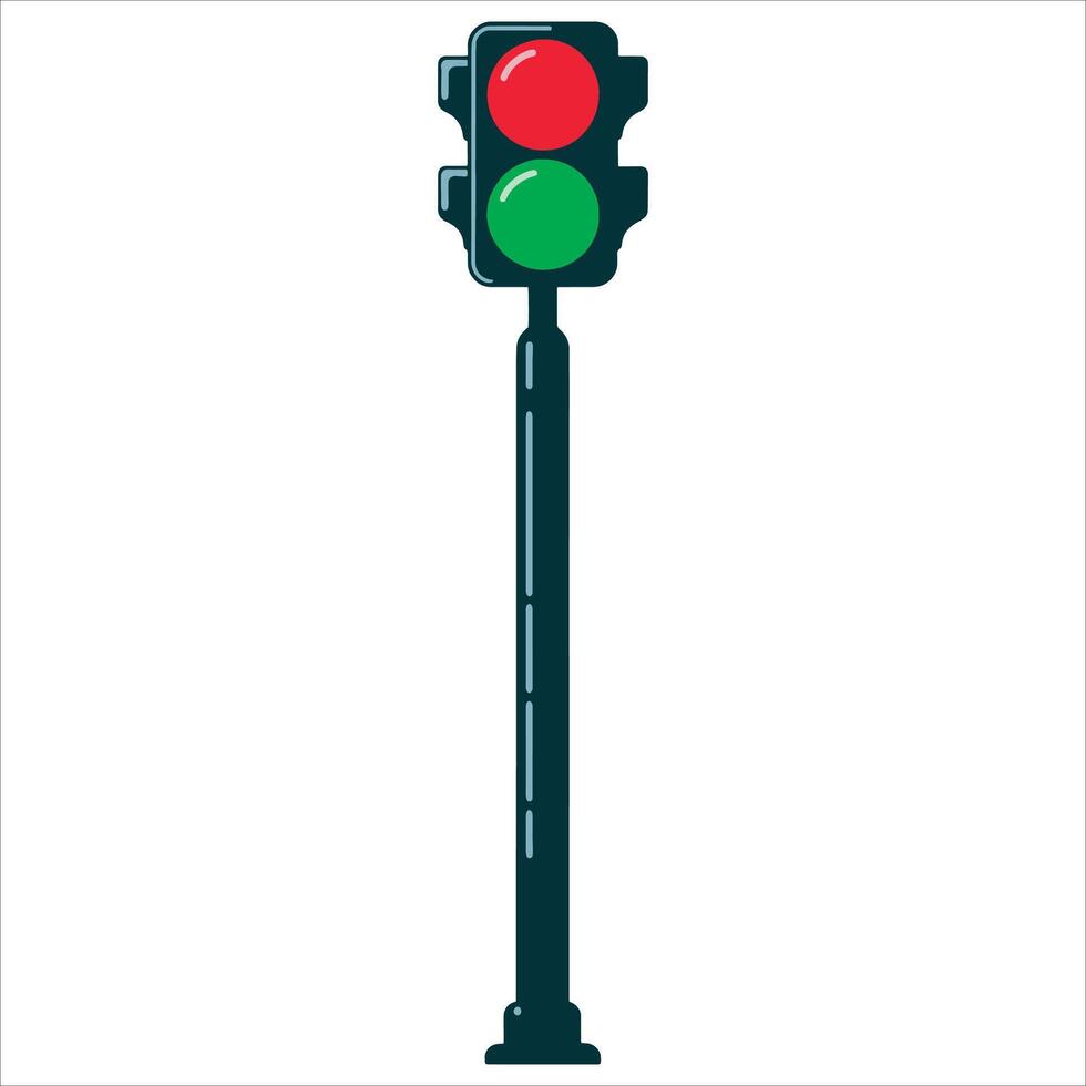 Electric train traffic lights icon. graphic for web design, isolated on white, suitable for railway and transportation projects. vector