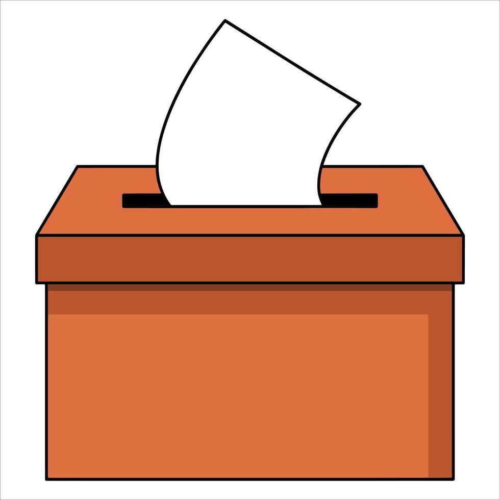 Feedback box flat icon design for complaints and suggestions. Ideal for customer service, business communication, and survey themes. vector