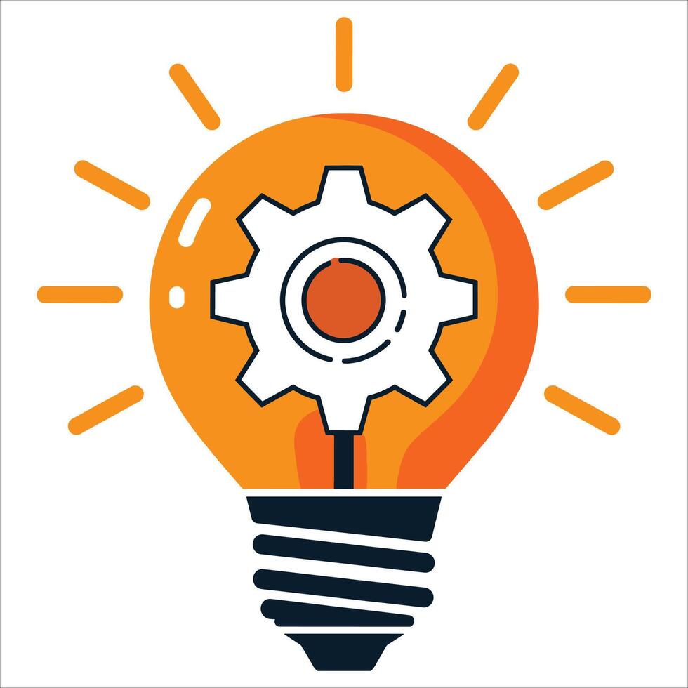 Solution icon. Problem solving answer concept. vector