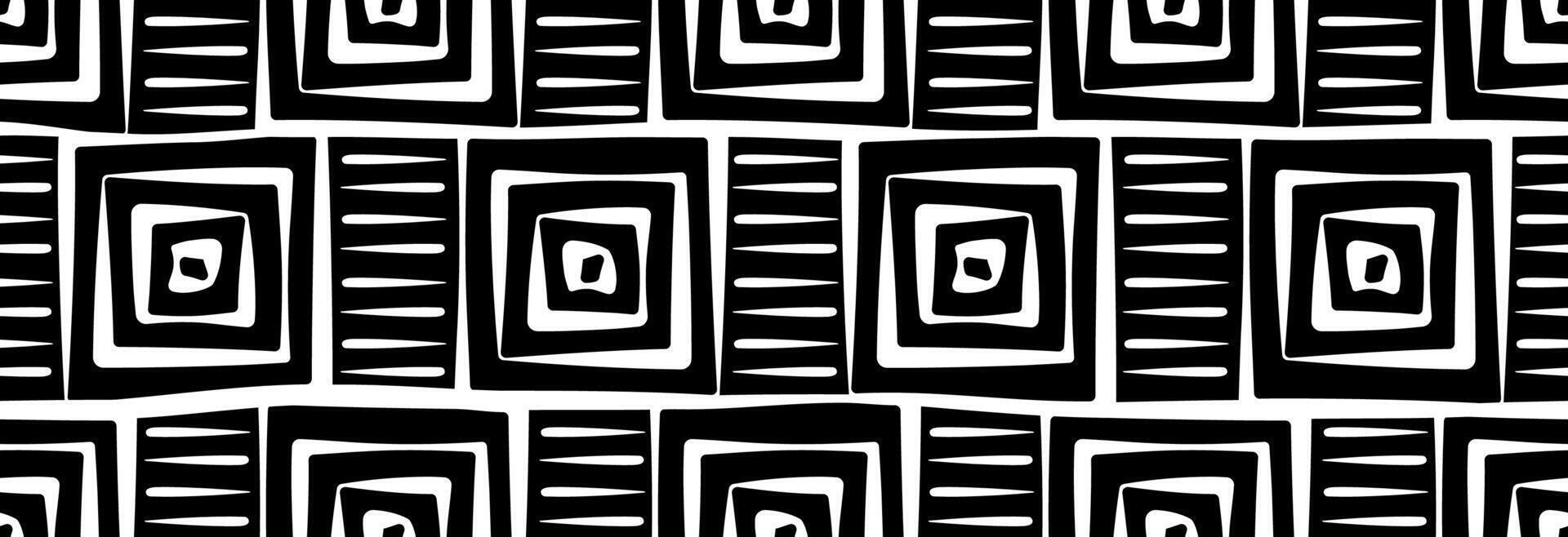 White geometric square. vector