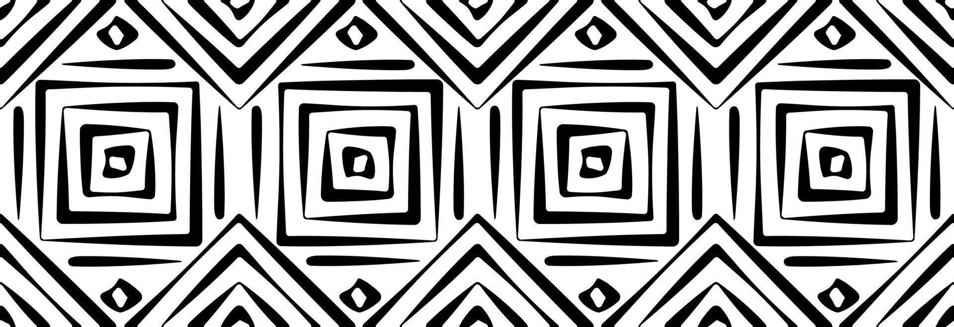 Geometric pattern on a white background. vector
