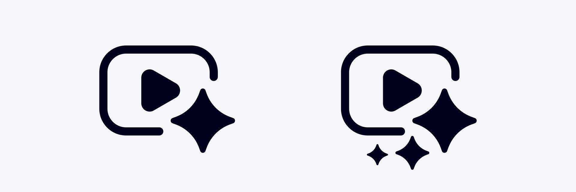 Ai symbols representing neuro technology with minimalist design and geometric patterns vector