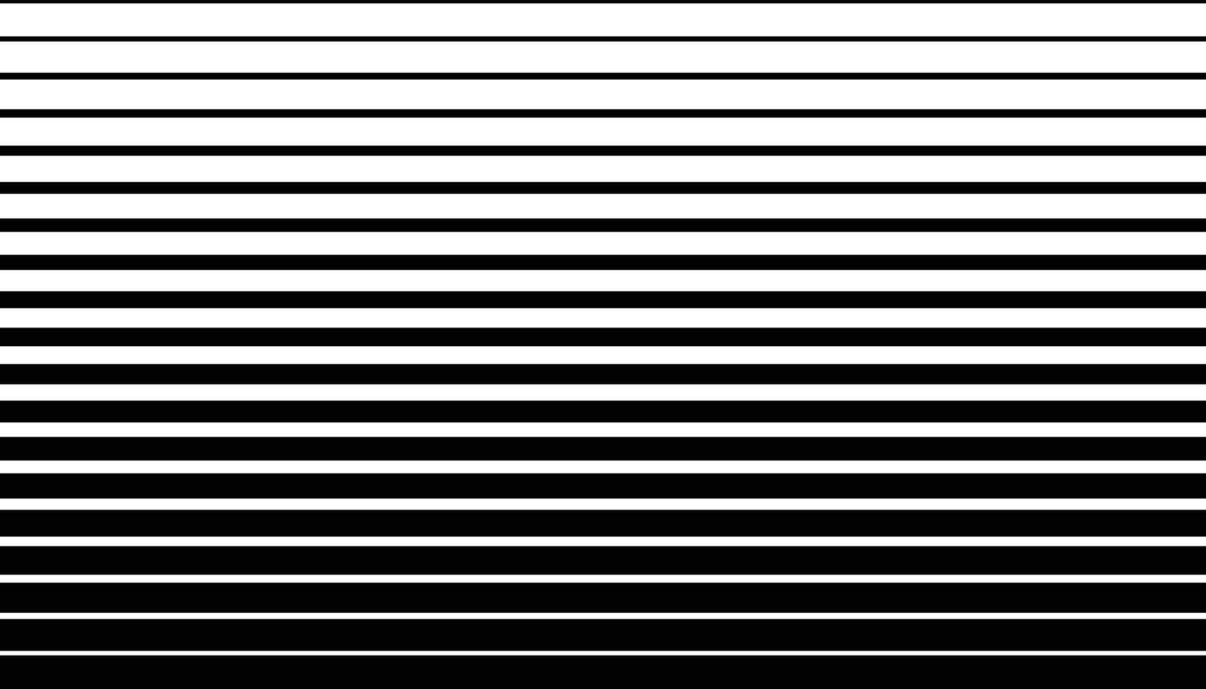Black halftone stripe background with horizontal fade effect. vector