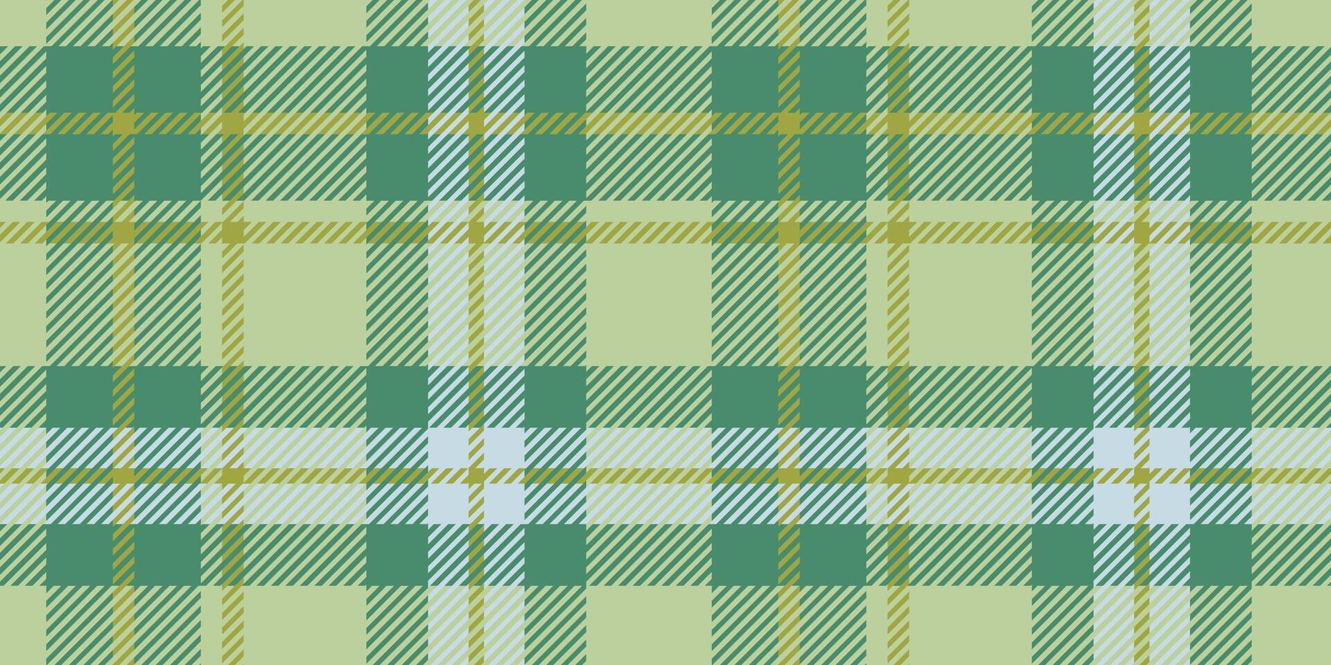 Light Green Plaid Pattern, Seamless Tartan Checkered Design, Ideal for Textiles, Home Decor, Fashion, and Backgrounds vector