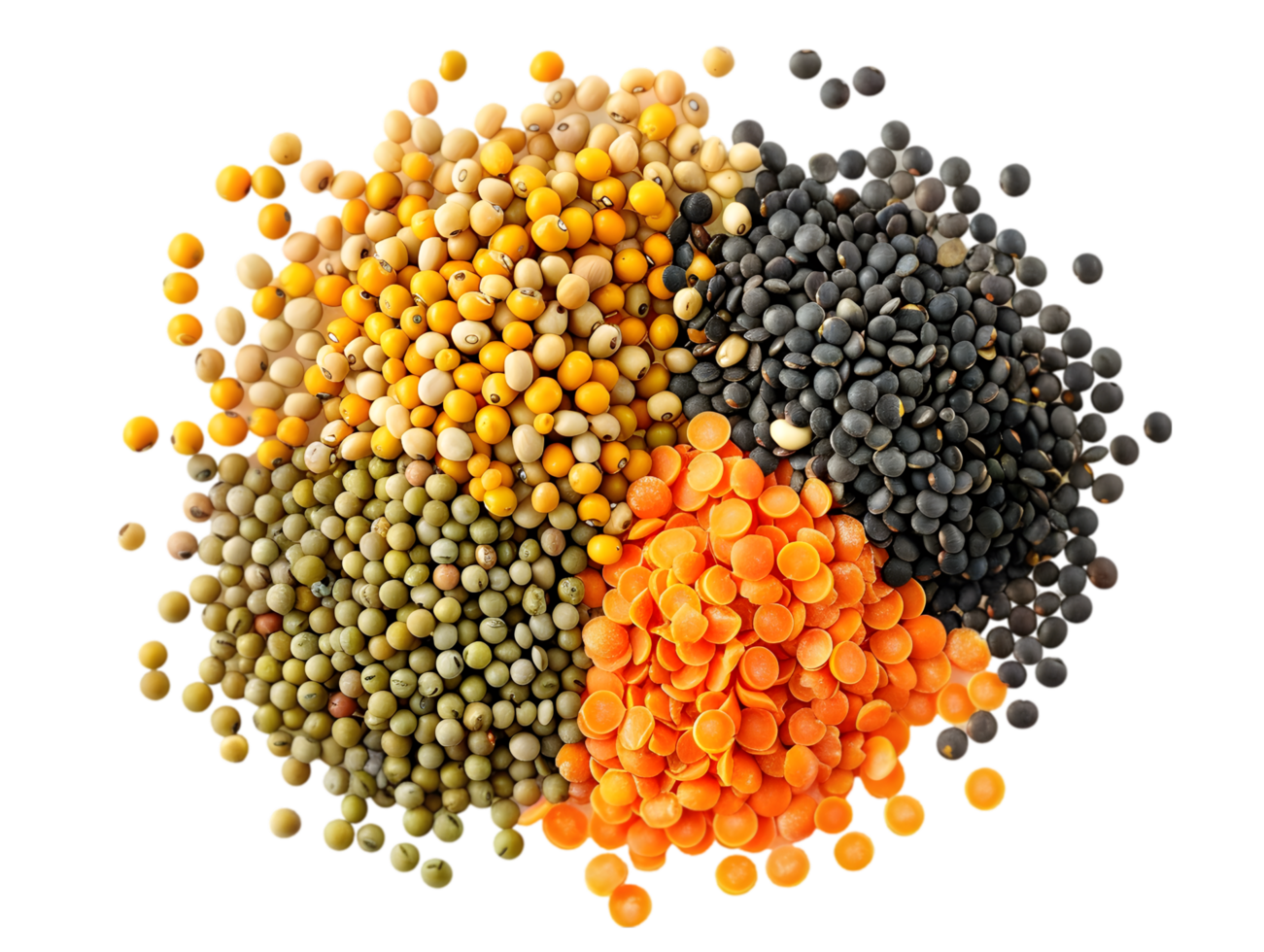 Nutrient Rich Lentils A Colorful Guide to Types Uses png