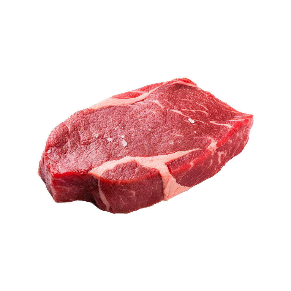 Raw beef steak isolated for culinary content gourmet butcher visuals or restaurant quality ingredient posts png