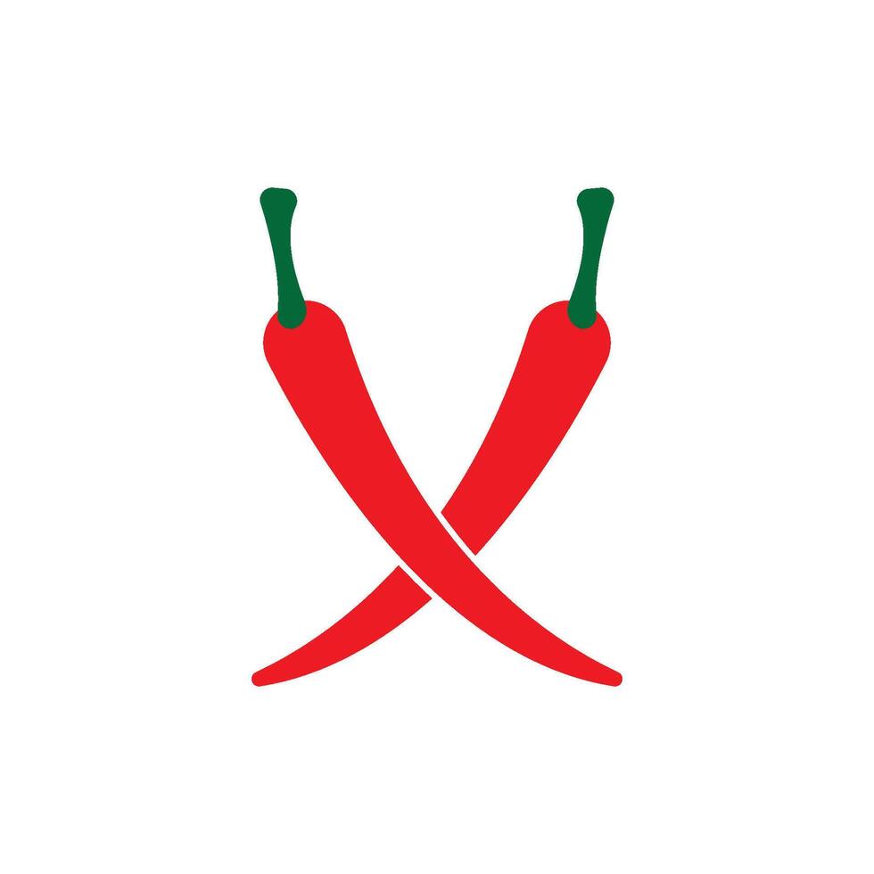 chili illustration icon vector