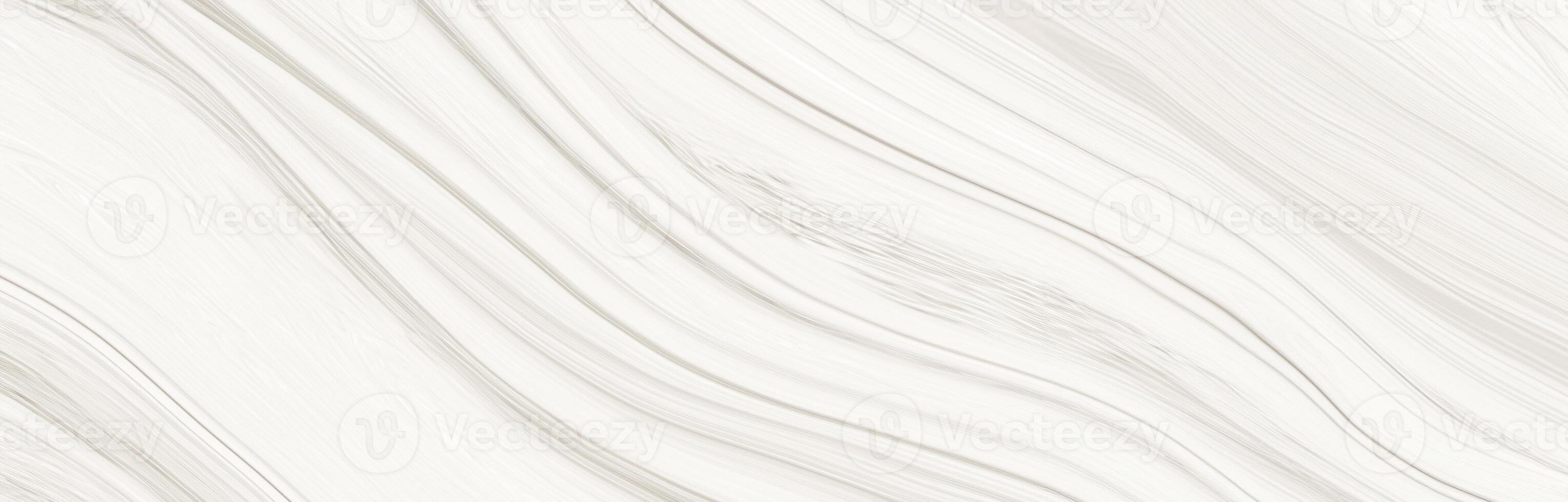 White Wavy Marble Texture with Smooth Flowing Lines photo