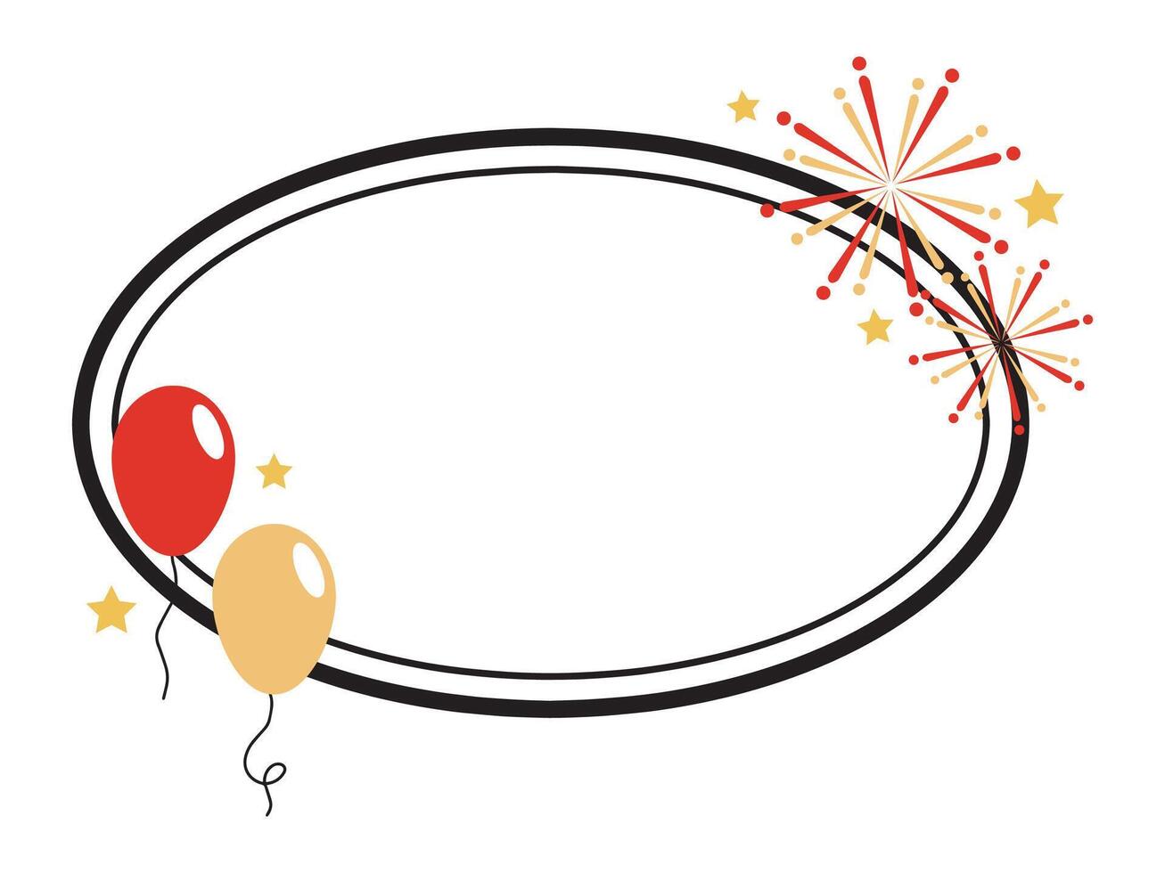 Happy Birthday Frame vector