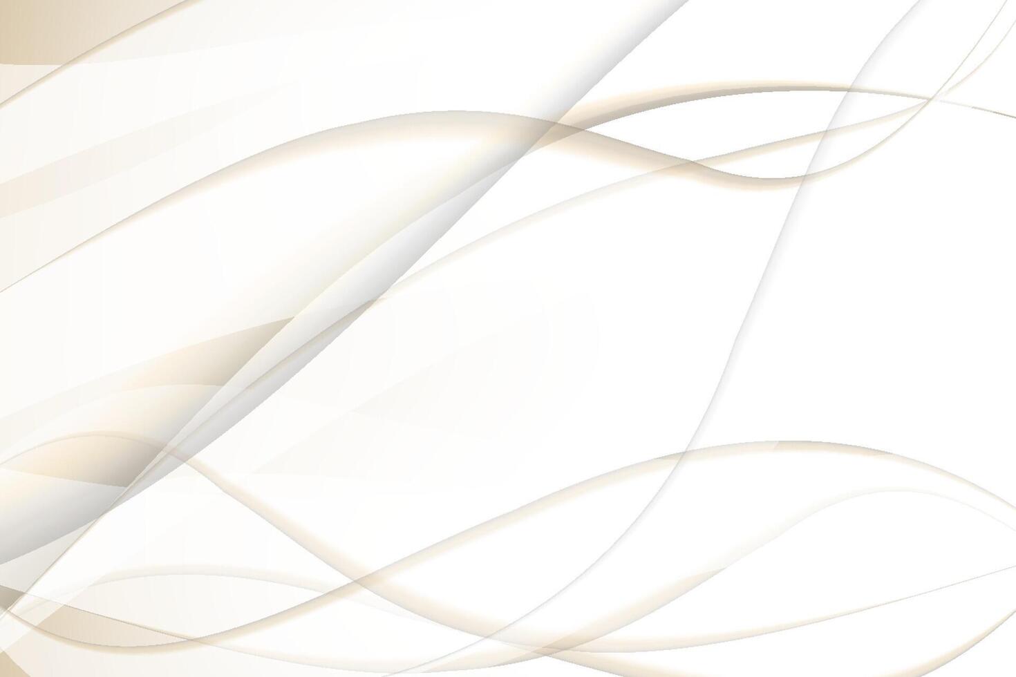 luxury decorative wave style background vector