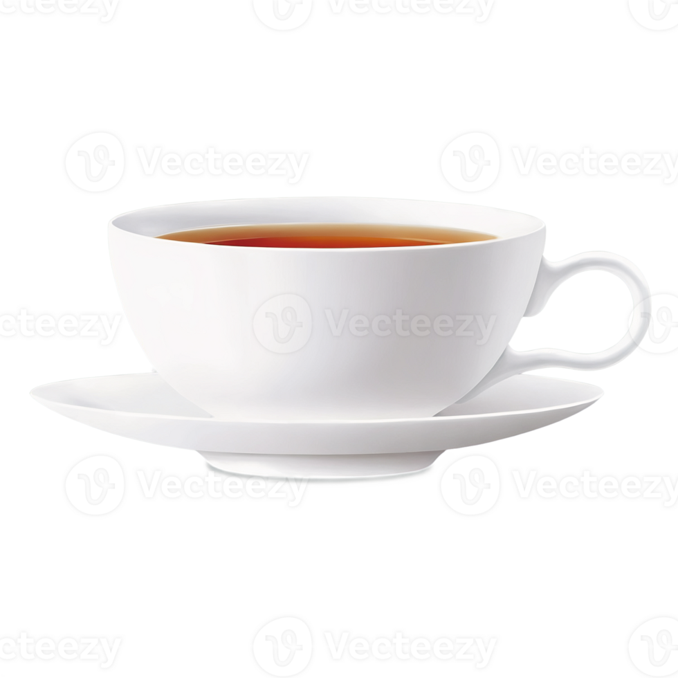 tea cup in varying colors and style png