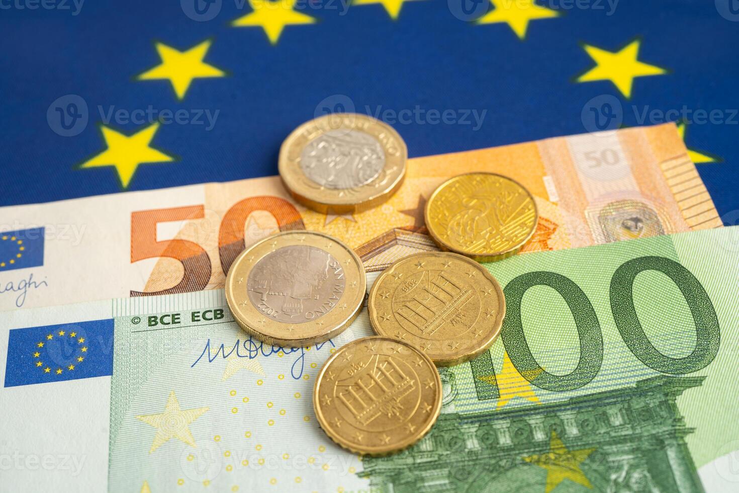 Euro banknote cash money finance photo