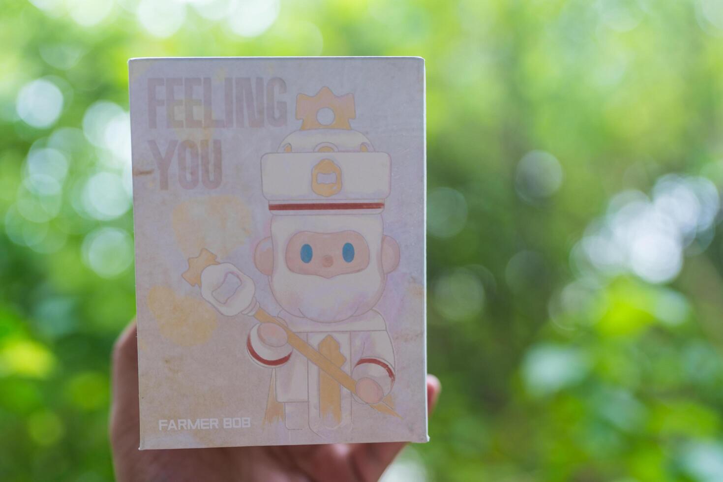 Bangkok, Thailand - June 9, 2025 Toy Box of Farmer Bob A Series Feeling You Series by Finding Unicorn photo