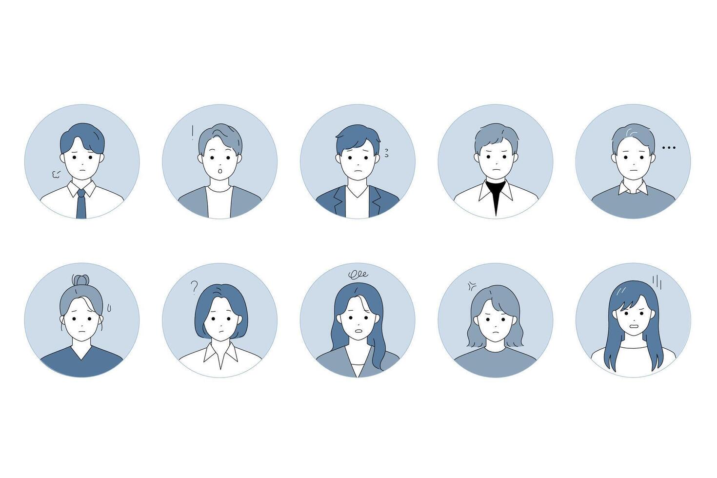 Exploring the Various and Distinct Expressions of Curiosity and Confusion Found in Characters vector