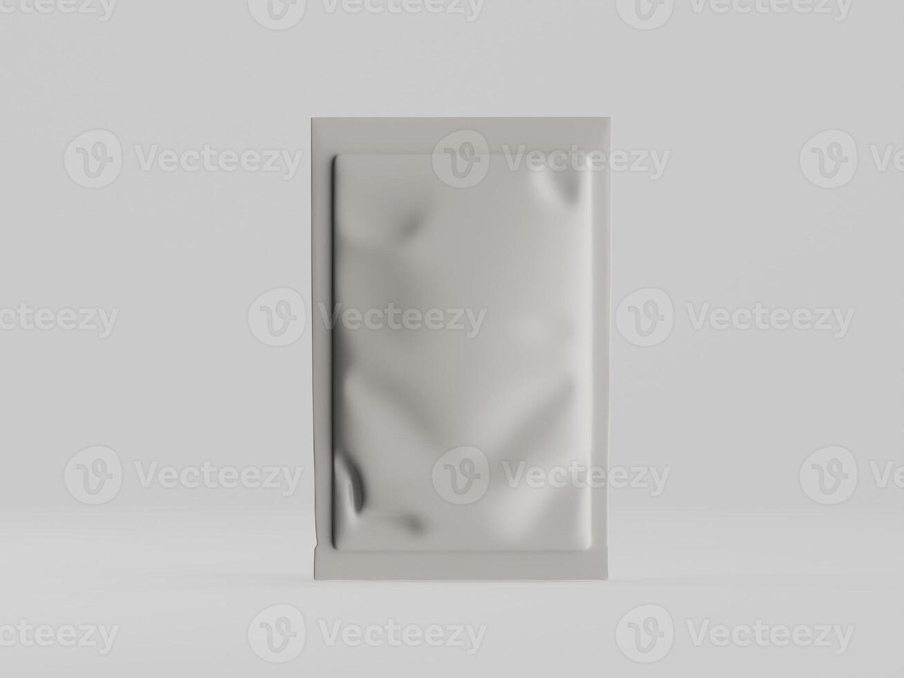 A white plastic bag with a white background photo